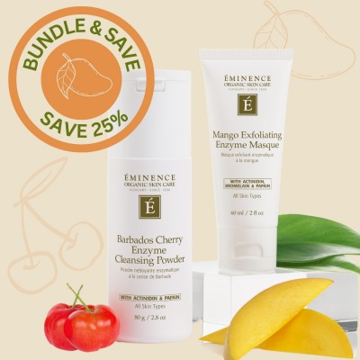   Cleanser and Masque Mango Enzyme BUNDLE - Eminence Organics